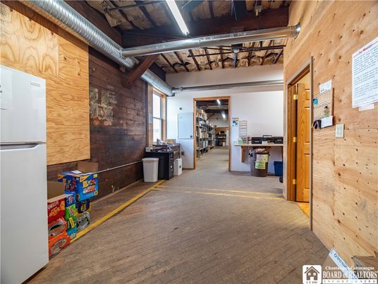 Interior, Washer, Wood Texture Flooring, Wooden Walls