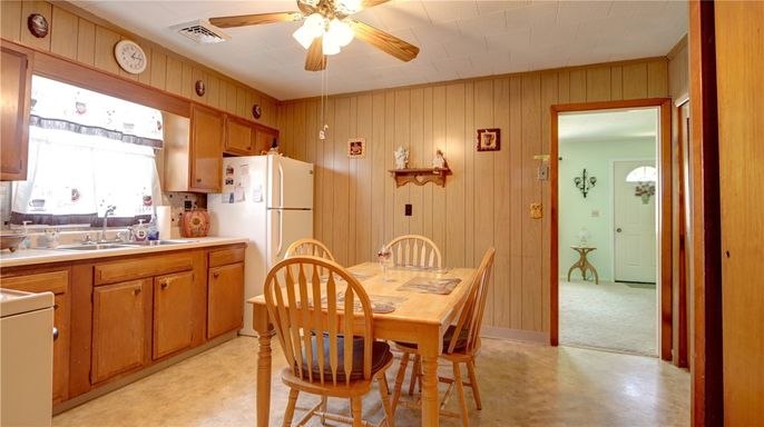 Dining room, Interior, Kitchen
