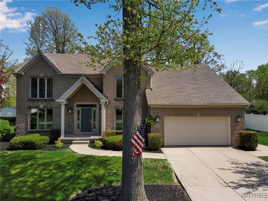 Attached, Exterior, Facade, Brick Facade, Brick Traditional
