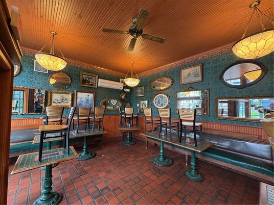 Dining room, Interior, Pendant Lights, Wooden Ceilings
