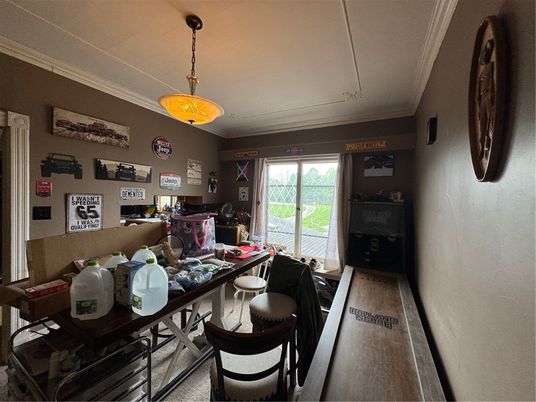 Dining room, Interior, Wood Texture Flooring