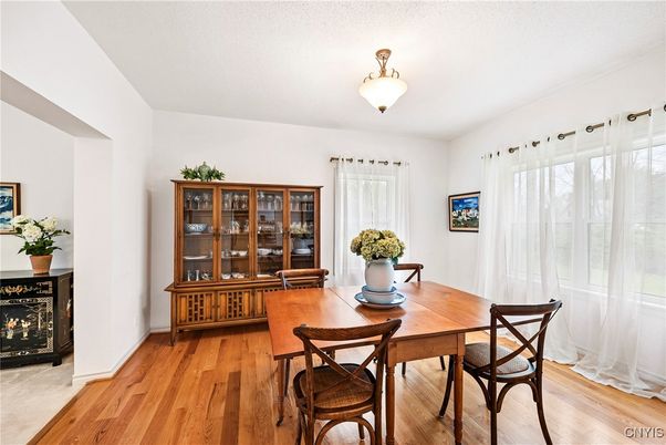 Dining room, Interior, Wood Texture Flooring