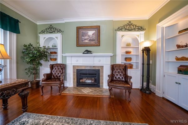 Fireplace, Interior, Wood Texture Flooring