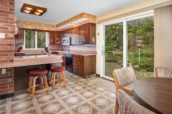 Interior, Kitchen, Stone Walls