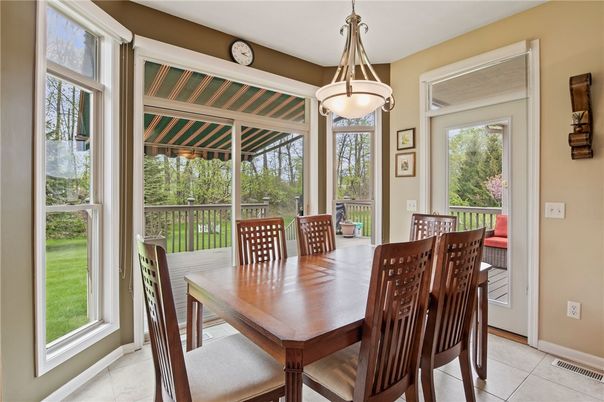 Dining room, Interior