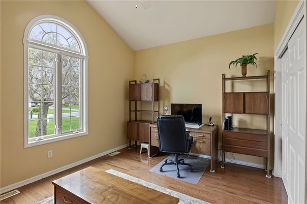 Home Office, Interior, Wood Texture Flooring