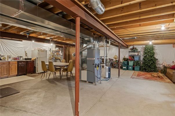 Dining room, Interior, Wooden Beams