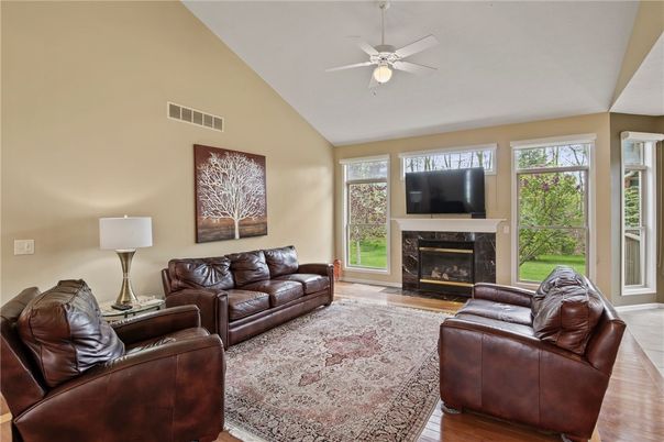 Fireplace, Interior, Living room, Wood Texture Flooring