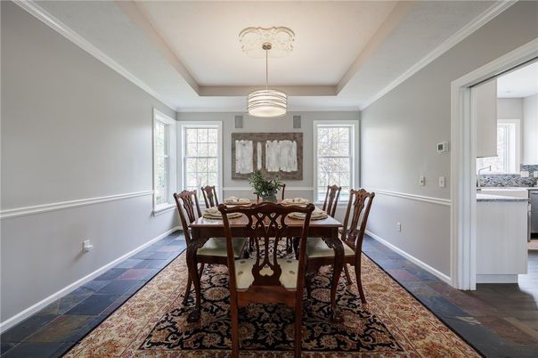 Dining room, Interior, Pendant Lights