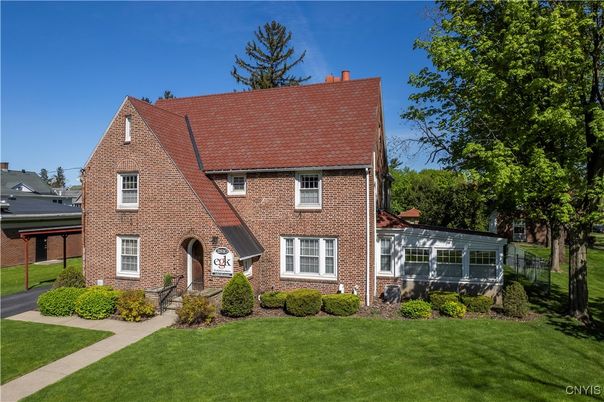 Exterior, Facade, Brick Facade, Tudor Revival
