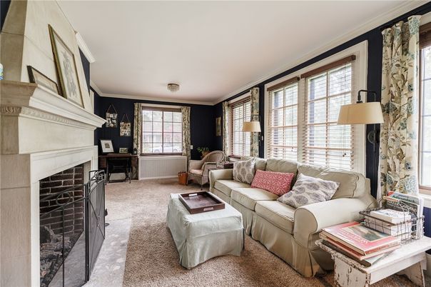 Fireplace, Interior, Living room