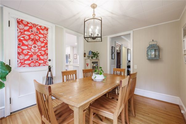 Dining room, Interior, Wood Texture Flooring