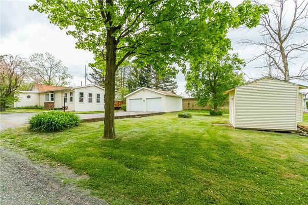 Backyard, Detached Garage, Exterior