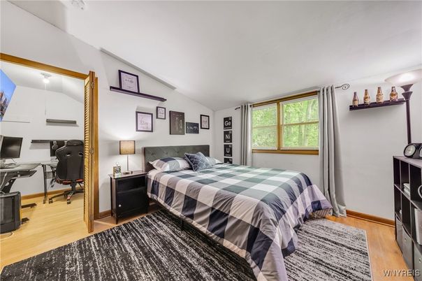 Bedroom, Home Office, Interior, Wood Texture Flooring