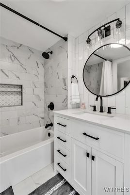 Bathroom, Interior, Marble Walls