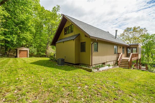 Backyard, Detached Garage, Exterior