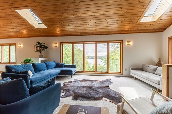 Interior, Living room, Wooden Ceilings