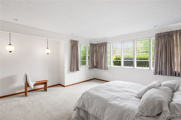 Bedroom, Interior, Pendant Lights