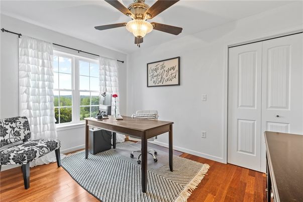 Home Office, Interior, Wood Texture Flooring