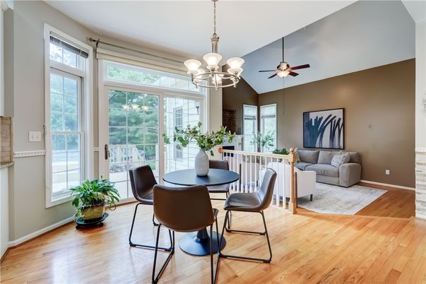 Chandelier, Dining room, Interior, Living room, Wood Texture Flooring