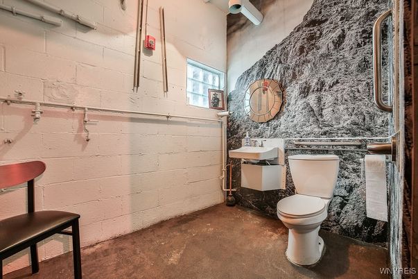 Bathroom, Interior, Stone Walls