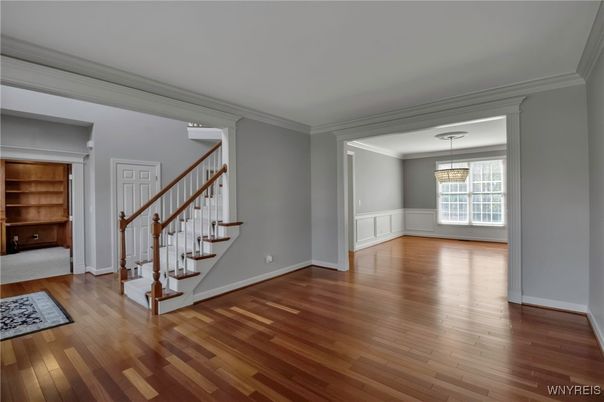 Empty room, Interior, Wood Texture Flooring