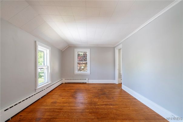 Empty room, Interior, Wood Texture Flooring