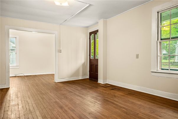 Empty room, Interior, Wood Texture Flooring