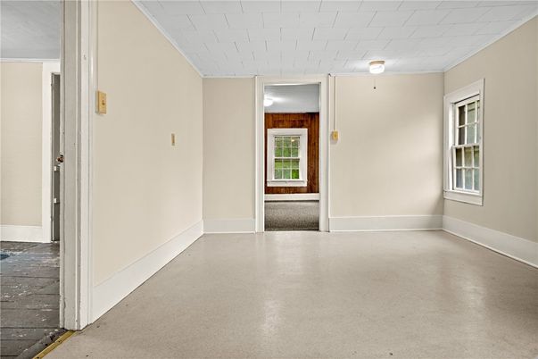 Empty room, Interior, Wooden Walls