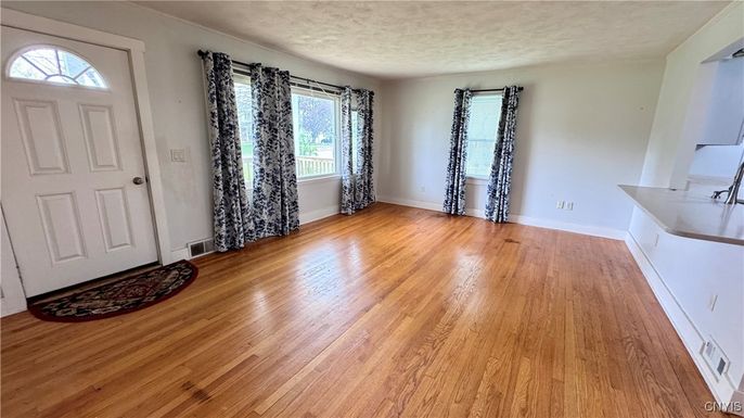 Empty room, Interior, Wood Texture Flooring