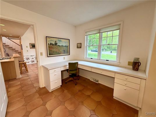Home Office, Interior, Recessed Lighting