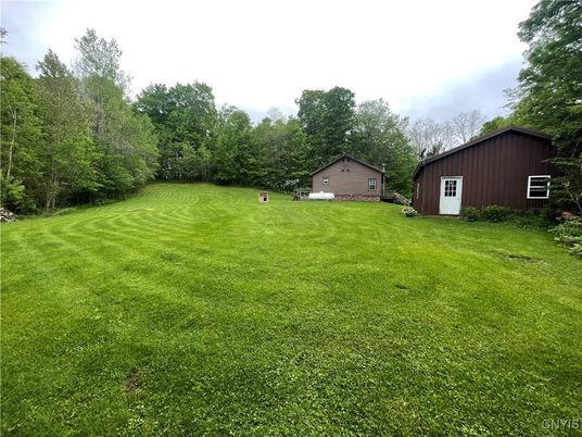 Backyard, Detached Garage, Exterior