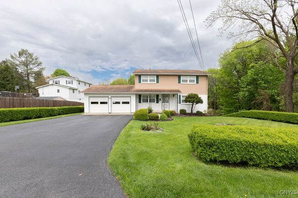 Attached, Backyard, Exterior, Facade, Raised Ranch