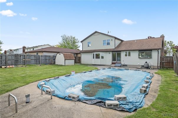 Backyard, Exterior, Pool