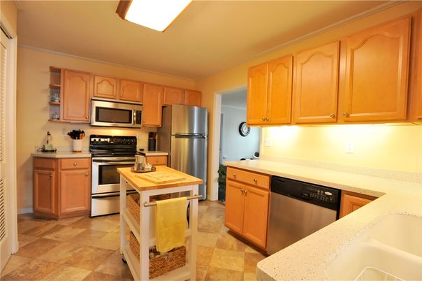 Interior, Kitchen, Stainless Steel Appliances