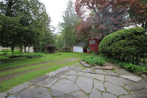 Backyard, Detached Garage, Exterior