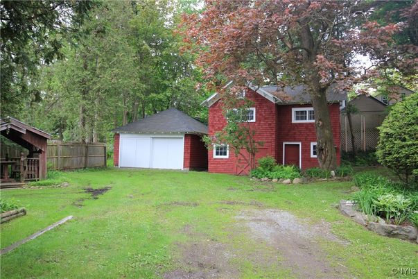 Backyard, Detached Garage, Exterior