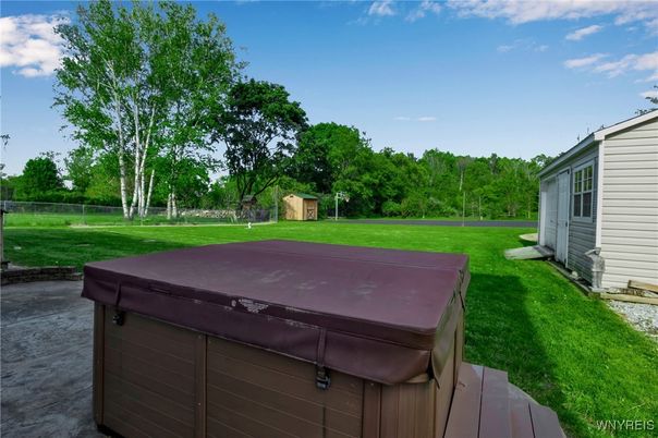 Backyard, Exterior, Hot Tub