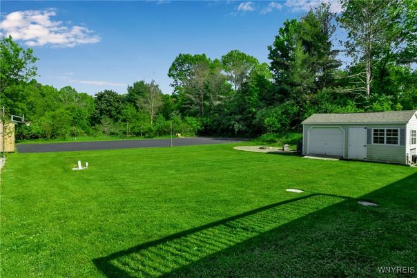 Backyard, Detached Garage, Exterior