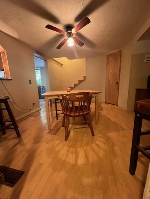Dining room, Interior, Wood Texture Flooring