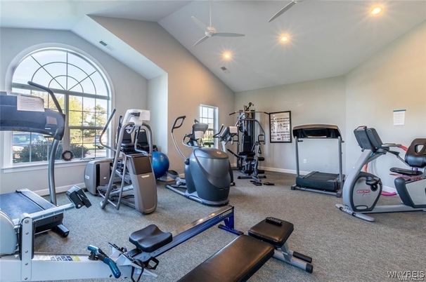 Fitness Equipment, Interior, Recessed Lighting