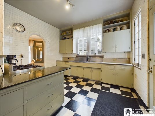Interior, Kitchen, Stone Walls