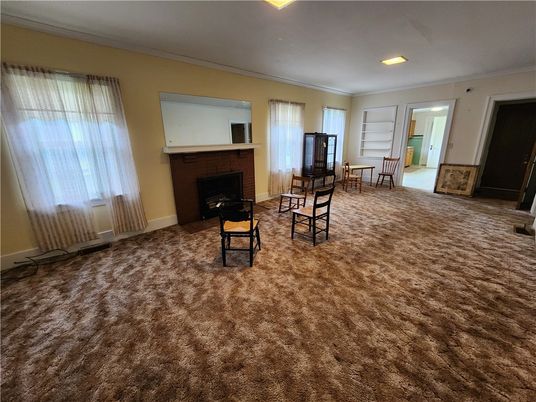 Fireplace, Interior, Living room, Recessed Lighting