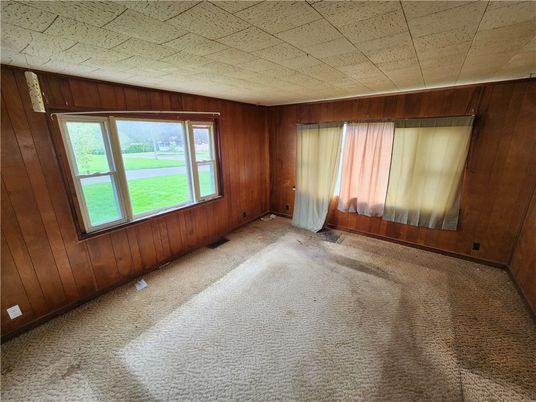 Empty room, Interior, Wooden Walls