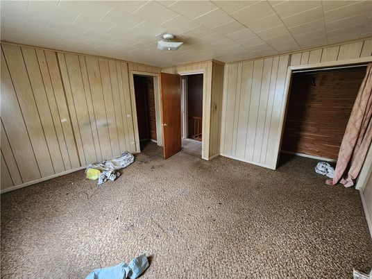 Empty room, Interior, Wooden Walls