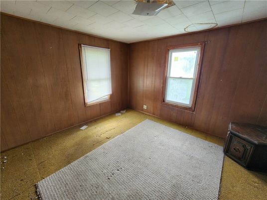 Empty room, Interior, Wooden Walls