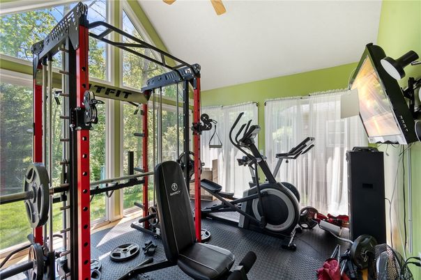 Fitness Equipment, Gym, Interior