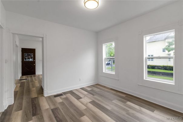 Empty room, Interior, Wood Texture Flooring