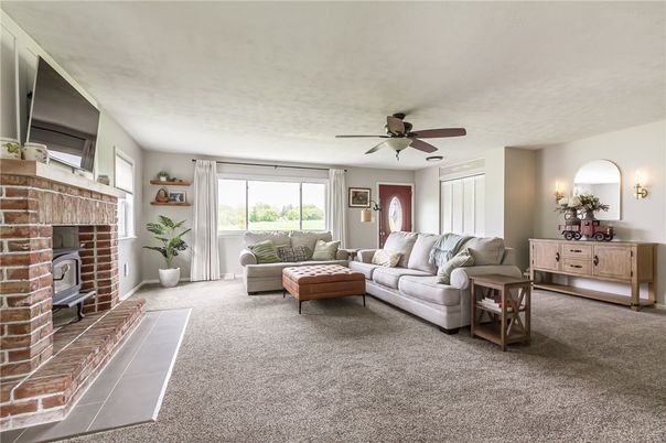 Fireplace, Interior, Living room