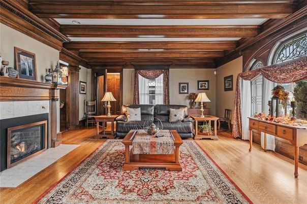 Fireplace, Interior, Living room, Wooden Beams, Wooden Ceilings, Wood Texture Flooring